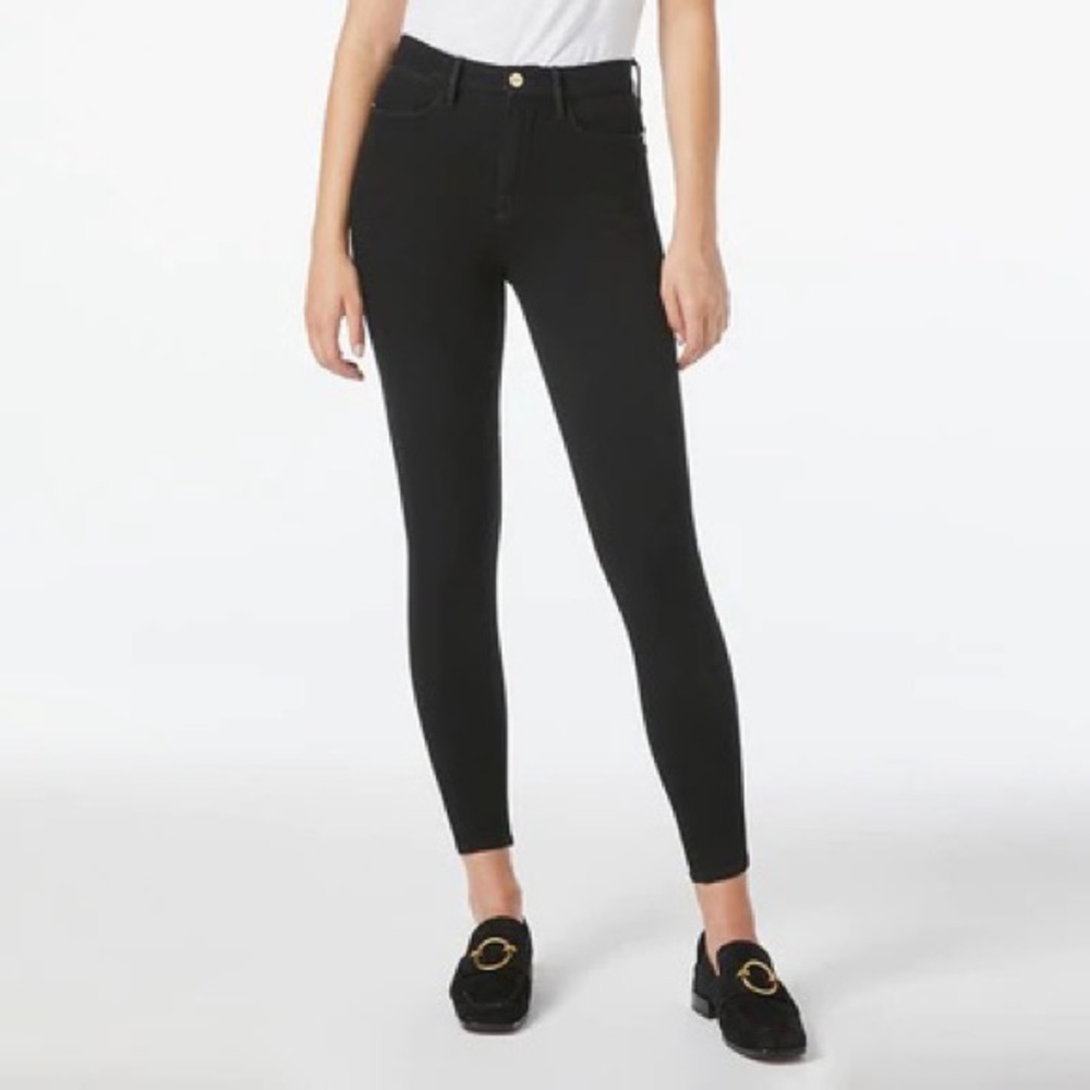 FRAME Denim 24 Hour Jean in Noir